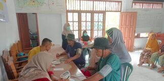 Pelayanan Pos Bintu PTM dalam Rangka TMMD ke-125 TA 2025