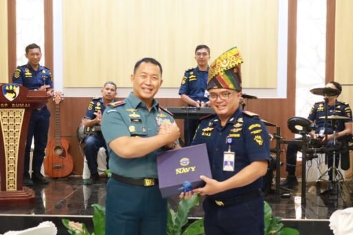 Coffee Morning Unsur Maritim, Lanal Dumai Hadir Perkuat Koordinasi Dan Kerjasama