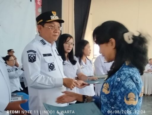Sejumlah 1.300 PPPK Tahap 1 di Toraja Utara Resmi Menerima SK, Penyerahan SPMT Bertahap