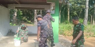 Progres TMMD Reguler ke-125 Melesat,Satgas TMMD Kodim 0428/MM kerja sama dengan Masyarakat