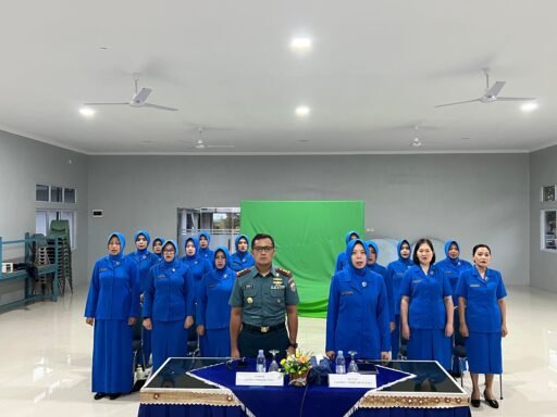 Danlanal Dabo Singkep Hadiri Tatap Muka PU Dengan Anggota Jalasenastri Untuk HUT Ke79 Jalasenastri