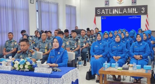Sambut HUT Ke-79, Dansatlinlamil 3 & Kacab 4 Gab Jalasenastri Kolinlamil Ikuti Tatap Muka PU