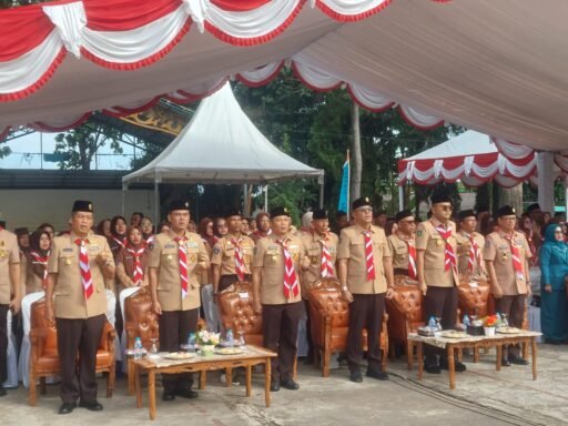 Danlanal Bintan Hadir Pada Upacara Hari Pramuka Ke-64 Tahun 2025