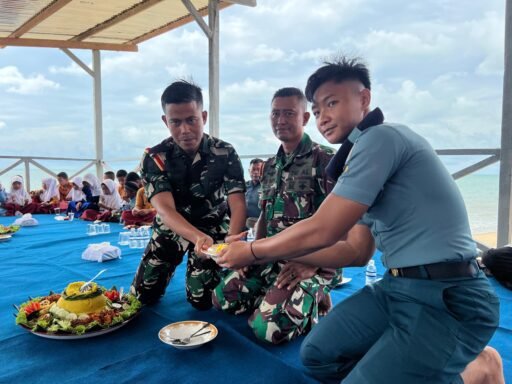 Lanal Dabo Singkep Gelar Doa Bersama Demi Latgabma Super Garuda Shield (SGS) 2025 Di Pantai Todak