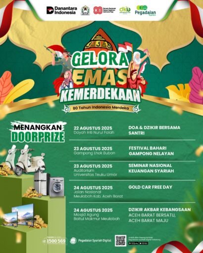 Sinergi Pemkab Aceh Barat dan Pegadaian: Gelora Emas Kemerdekaan untuk Ekonomi Masyarakat