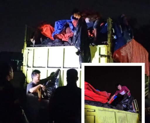 Operasi Dini Hari, Polda Sumsel Bekuk Sopir dan Amankan Tronton Bermuatan Batubara Ilegal