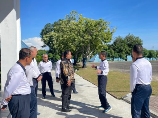 Danlanal Sabang Terima Kunjungan Walikota Sabang Di Mako Lanal Sabang