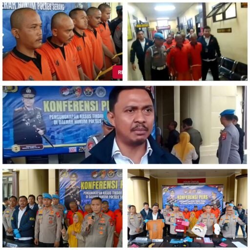 Polres Serang Tetapkan 5 Tersangka Kasus Pengeroyokan Wartawan dan Humas KLH