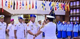 JABATAN DANPUSPOMAL SECARA RESMI DI SERAH TERIMAKAN