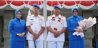 PUSPOMAL GELAR TRADISI PISAH SAMBUT DAN ENTRI BRIEFING KOMANDAN PUSPOMAL
