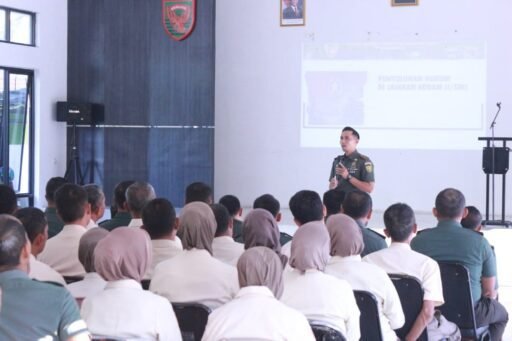 Berikan Edukasi Hukum, Kumdam II/Sriwijaya berikan Penyuluhan Hukum di Paldam II/Sriwijaya