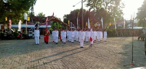 Paskibra Kecamatan Pondoksalam Tahun 2025 Resmi Dikukuhkan