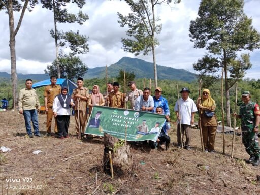 Dukung Program Pusat, BUMDes Desa Daneu Tanam 1 ha Jagung tahap 1.