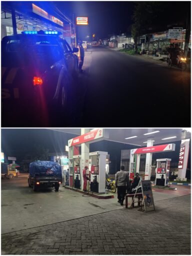 Antisipasi Kejahatan 4C dan Hitam – Hitam Polsek Ngimbang Intensifkan Patroli Blue Light