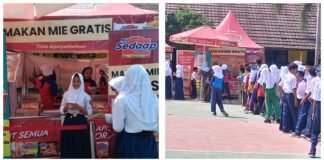 PT.Wings Food Balaraja Berikan CSR kepada SMP N 1 Tunjung Teja