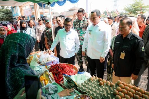 Gerakan Pangan Murah Serentak di 58 Kecamatan Banten, Gubernur Andra Soni: Bantu Warga