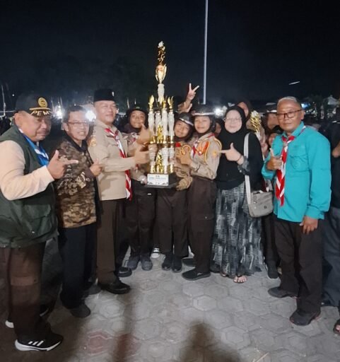 Regu Sakura SDN Ciberes Sabet Juara Umum Putri di Gema Pramuka ke-53