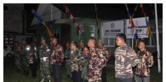 Kodim 0207/Simalungun, FKPPI, dan PPM Gelar Patroli Bersama Jaga Kamtibmas