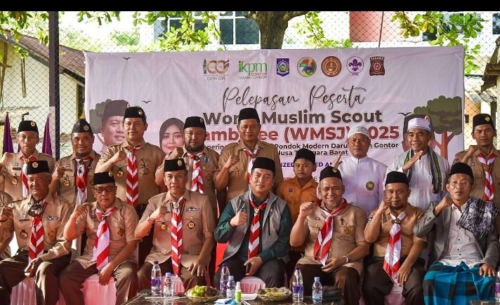 Kontingen World Muslim Scout Jamboree (WMSJ) 2025 NTB Dilepas Gubernur