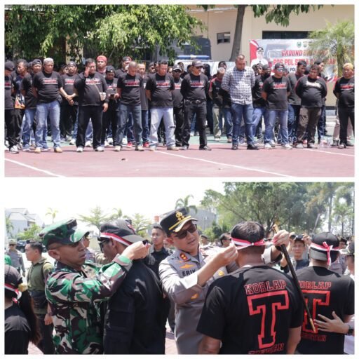 Ribuan Pendekar dan Ormas di Magetan Siap Bantu Polisi Jaga Kamtibmas