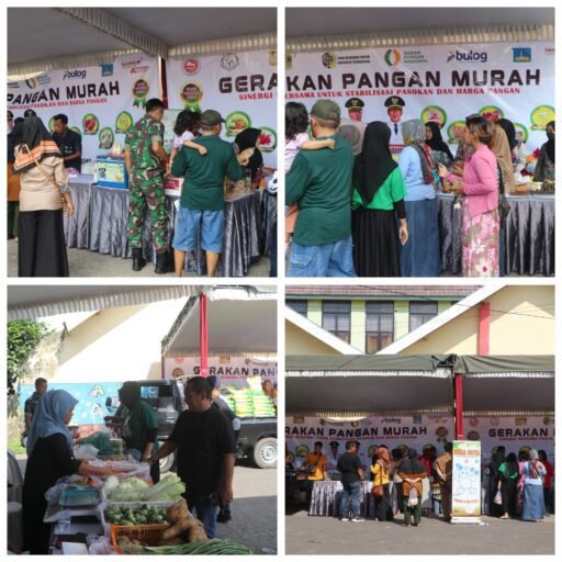 Jelang HUT ke-80 TNI, Kodim 0807 Tulungagung Gelar Pangan Murah di GOR Sembung