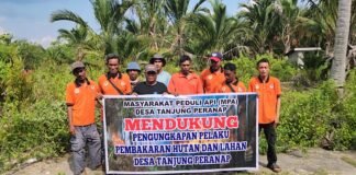 MPA Desa Tanjung Peranap Siap Bantu Ungkap Pelaku Karhutla di Desa Tanjung Peranap