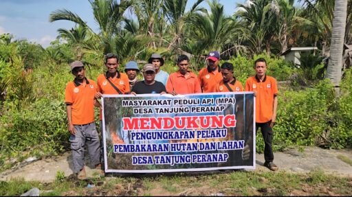 MPA Desa Tanjung Peranap Siap Bantu Ungkap Pelaku Karhutla di Desa Tanjung Peranap