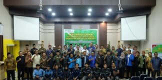 Tolak Anarkisme, Polres Kep Meranti Deklarasi Damai bersama Forkopimda dan Tokoh Masyarakat*