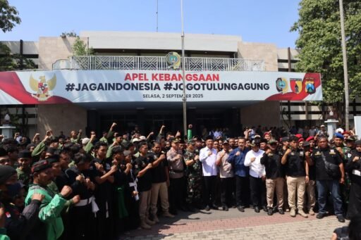 4.000 Elemen Masyarakat Ikuti Apel Kebangsaan #JagaIndonesia #JogoTulungagung