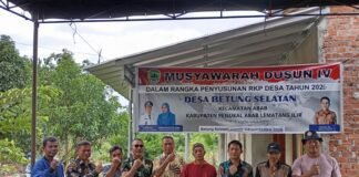 Dalam Rangka Penetapan RPJM Desa 2026, Dusun 4 Desa Betung Selatan Gelar Musdus