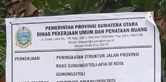 PT.Mitra agung indonesia Di duga Gunakan material tak sesuai Spesifikasi