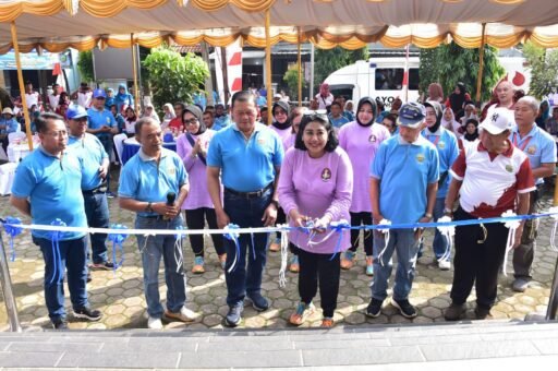PPAL PUSAT Resmikan Rayon Ciangsana, Pererat Silaturahmi Dengan Olahraga Bersama Bakti Kesehatan