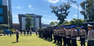 Jaga Stabilitas Keamanan, Polda Sumsel Gelar Patroli Skala Besar