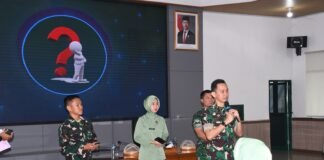 Gaungkan Kampanye Informasi, Korem 044/Gapo Budayakan Bijak Ber-Medsos Lawan Hoaks