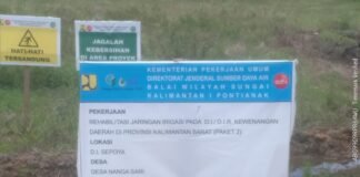 Dugaan Ketidaktransparanan Proyek Irigasi di Sekadau: Papan Informasi Hilangkan Nilai Anggaran!
