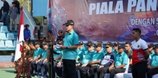 Pangdam II/Sriwijaya Buka Kejurnas Tenis Lapangan Piala Panglima TNI Tahun 2025