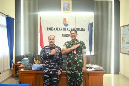 Dankodaeral IX Ambon Laksanakan Courtesy Call Ke Lanud Pattimura