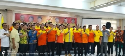 M. Sholatudin, ST Resmi Pimpin KOSGORO 1957 Palembang, Siap Tingkatkan Suara Golkar