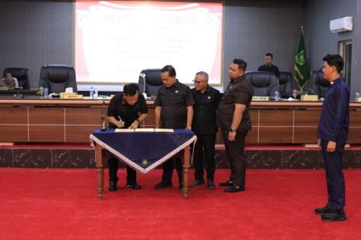 DPRD KEP. Meranti Teken Nota Kesepakatan KUA-PPAS APBD Perubahan 2025, Disepakati Rp 1,2 Triliun.