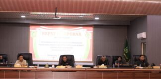 DPRD Meranti Paripurna Penyampaian Nota Keuangan Rancangan Perubahan APBD 2025