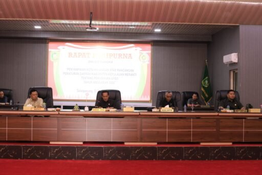 DPRD Meranti Paripurna Penyampaian Nota Keuangan Rancangan Perubahan APBD 2025