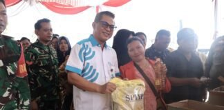 PEMKAB Muba Sambut HUT Ke-69 Dengan Sembako Murah Di Sekayu