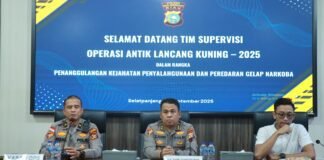Tim Supervisi Ops Antik Polda Riau Gelar Supervisi Operasi Antik Lancang Kuning 2025