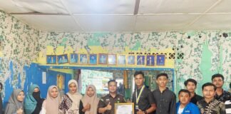 Kasi Intelijen Kejari Madina Berikan Materi untuk Anggota Baru PC PMII Madina