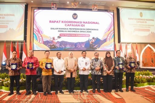 Indeks Demokrasi NTB Melejit 76,37 Naik signifikan 6,36 Dari Tahun Sebelumnya