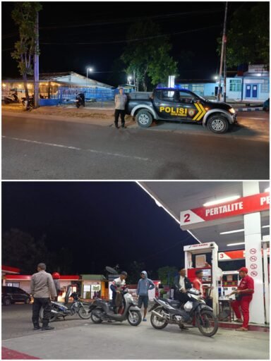 Intensifkan Patroli Blue Light Polsek Ngimbang Antisipasi Dan Cegah Kejahatan 4C Di Malam Hari