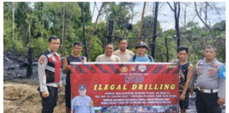 Polsek Batanghari Leko Gencarkan Edukasi Bahaya Ilegal Drilling Di Muba