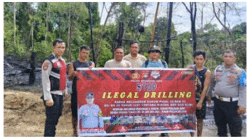 Polsek Batanghari Leko Gencarkan Edukasi Bahaya Ilegal Drilling Di Muba