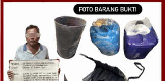 Polisi Amankan Pemilik Penyulingan Ilegal yang Terbakar di Muba.