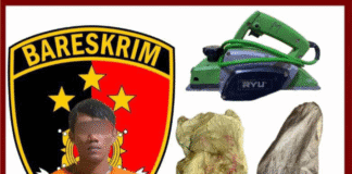 Curi Chainsaw dan Mesin Serut, Warga Ulak Teberau Ditangkap Polisi Saat Tertidur